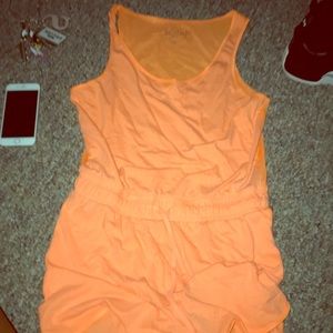 Orange Track JumpSuit
